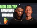 How To Make Amapiano Like Mdu Aka TRP & Tycoon| FL Studio Mobile