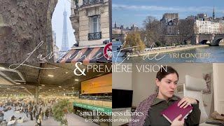 Mind mapping, lanzamos YRI en pre-order \u0026 Première Vision PARIS 📖🪡🎋 | small business diaries