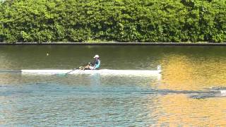 2012年度全日本新人選手権　　準決勝　M1X　越智・内藤