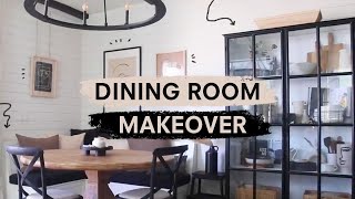DIY Dining Room Makeover