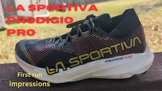 La Sportiva - Prodigio Pro Initial Impressions