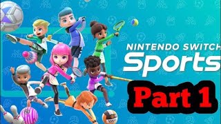 Nintendo switch Sports: WE PLAYING SPORTS FOR MY 23rd Birthday How Wild is That (Part 1)