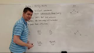 Boiling and Melting Points