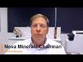 New Nova Minerals Chairman, Richard Beazley introduction and vision for the company