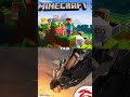 MINECRAFT VS FREE FIRE 🔥#shorts #minecraft #freefire