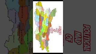 Political map of BIHAR#shorts#video#Bhartiya-padhai