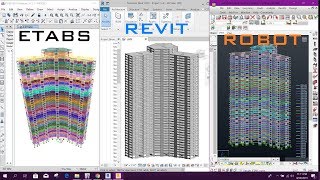 Export Etabs model to Robot Structural Analysis