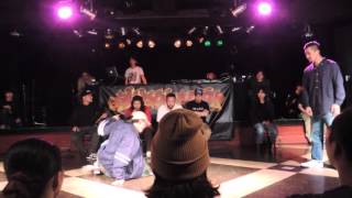 PECO vs 塁 BEST8 / Hook up!! HOUSE 2015/ 11/20