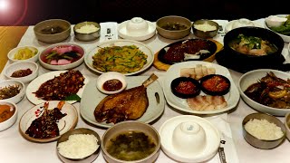 입이 떡 벌어지는 한상차림, 퓨전한정식 / an amazing table setting, fusion Korean table d’hote