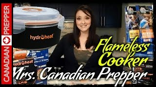 Hydroheat Flameless Cooker w/ Mrs. Canadian Prepper