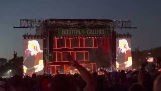 Metallica opening with Whiplash !! Boston Calling 2022