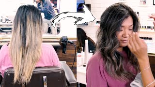 How to do Balayage Touch Up / 巴黎画染补染 / Cómo Hacer Retoque de Balayage