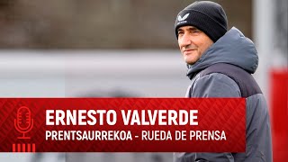 🎙️ Ernesto Valverde | pre Athletic Club-Atlético de Madrid I Semifinal Copa vuelta 2023-24