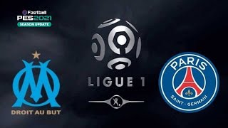 🔴 Marseille vs Paris Saint-Germain | French Ligue 1 2022/23 | eFootball PES Gameplay