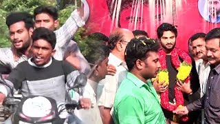 Sudheer Babu Fans Hangama at Eluru | Nannu Dochukunduvate Promotional Tour | Silver Screen