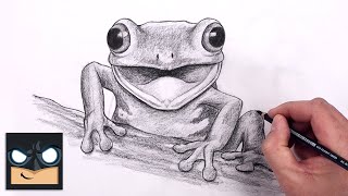 How To Draw Tree Frog | YouTube Studio Sketch Tutorial