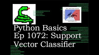 Python Basics Tutorial Support Vector Classification || Machine Learning Journey