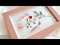 나홀로 프랑스자수 no. 49 잉글리시 로즈 english rose flower embroidery 입체자수 브레이드 스티치 스템로즈 스티치