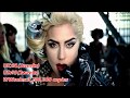 Lady gaga us/uk chart history & WWsales(HD quality)