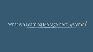 What is a Learning Management System? LMS software description and demos