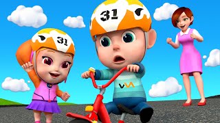 You Can Ride a Bike - Exercise Song + Racing Song and More | Rosoo Nursery Rhymes & Kids Songs