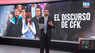 🚨"No hay definiciones", el análisis  tras el discurso de Cristina Fernández