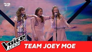 Kamille, Sophie, Kristine (Team Joey) | ”Det smukkeste” af Medina | Battle | Voice Junior 2017