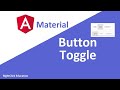 Angular Material Button Toggle | Angular Material Tutorial 19