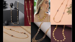 22K Gold Delicate Chain Designs