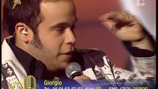 Djordjevic István Giorgio HQ - Megasztár 5 Döntő - Robbie Williams - 2010.10.29 - hungarian idol