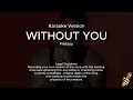 Fridayy - Without You (Karaoke Version)
