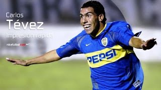 Los mejores goles de Tevez en Boca HD