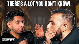 Helping Muslim understand contradictions in the Quran \u0026 more | (Ish) | Speakers Corner Debate