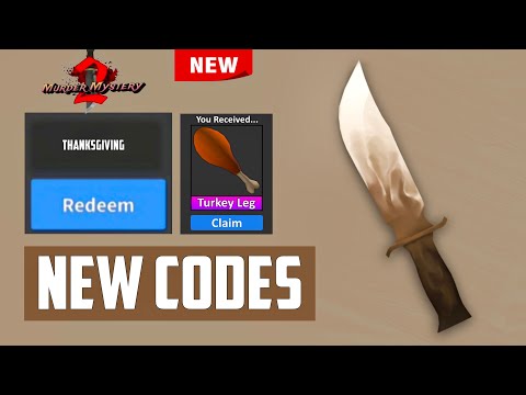 *NEW* ALL WORKING CODES FOR MURDER MYSTERY 2! ROBLOX MURDER MYSTERY 2 CODES 2023