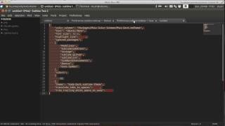 Sublime Text 2 For PHP Development: Editing User Preferences