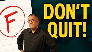 Five Things You MUST Do After A Failed Exam