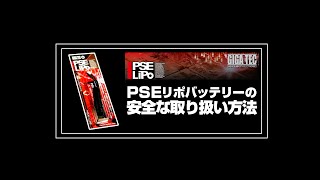 PSEリポバッテリー の安全な 取り扱い方法【LayLax公式動画/No.35】