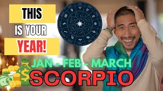 SCORPIO 💰❤️ TIME SENSITIVE! MUST WATCH! JANUARY - FEBRUARY - MARCH 2025 HOROSCOPE