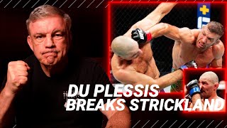 Teddy Atlas Reacts to Dricus Du Plessis Breaking Sean Strickland’s Nose in Dominant Victory