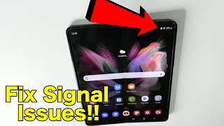 Fix Signal Issues on Your Samsung Fold 3: Discover the Top Causes Easy Solutions! Step by Step Guide