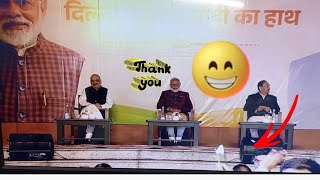 PM Narendra Modi addresses BJP Karyakartas at Party Headquarters post victory in Delhi 2025