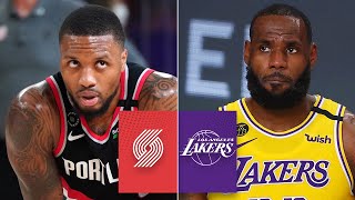 Portland Trail Blazers vs. Los Angeles Lakers [GAME 1 HIGHLIGHTS] | 2020 NBA Playoffs