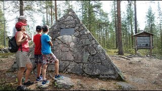 Maupertuis Memorial in Pello Lapland Finland - Maupertuis muistomerkki Kittisvaara Laponie