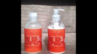 Shea Moisture Mango \u0026 Carrots Shampoo \u0026 Conditioner Review