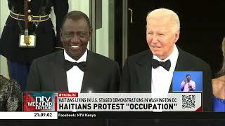 Haitians living in US protest the occupation of 1000 Kenya officers