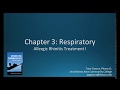 Rhinitis, Steroid, Leukotriene, Antihistamines (CH 3 RESPIRATORY NAPLEX / NCLEX PHARMACOLOGY REVIEW)