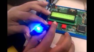 interrupt led blinking using 8051