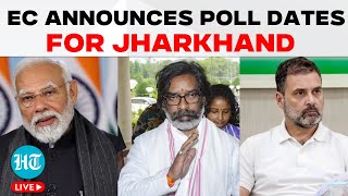 ECI LIVE | Election Commission Announces Poll Dates For Jharkhand Assembly Election | ECI Presser