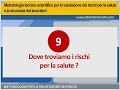 6 valutazione dei rischi. la classificazione dei rischi