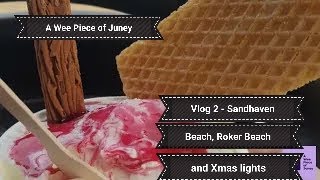 VLOG 2 - SANDHAVEN BEACH AND ROCKER BEACH AND CHRISTMAS LIGHTS